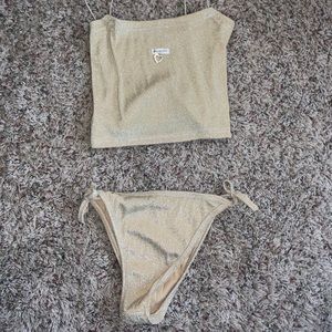 Sparkly lingerie set